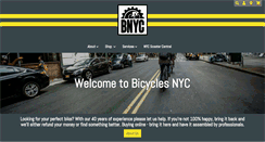 Desktop Screenshot of bicyclesnyc.com